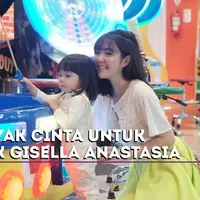 Gisella Anastasia dan Gading Marten bersyukur anaknya dicintai orang banyak.