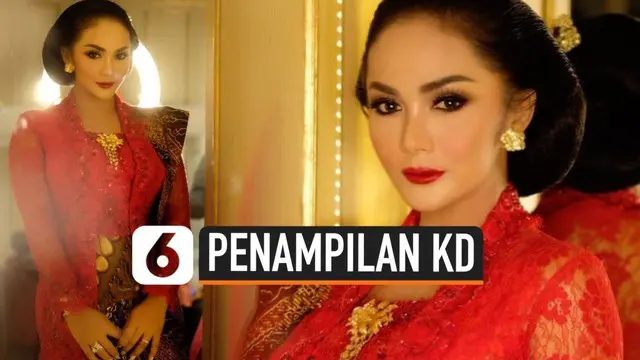VIDEO: Cantiknya Krisdayanti Saat Pelantikan Anggota DPR RI