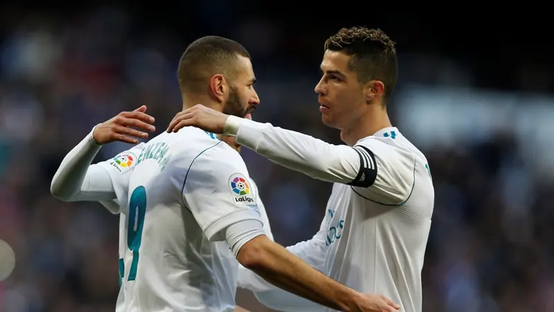 Karim Benzema dan Cristiano Ronaldo