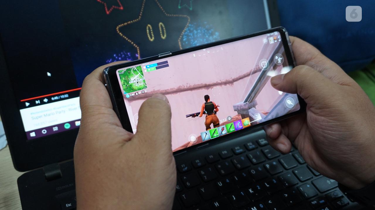 Gim Fortnite di Galaxy Note 9