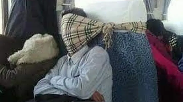 9 Kelakuan Bapak-Bapak saat Tidur di Transportasi Umum Ini Bikin Ngakak