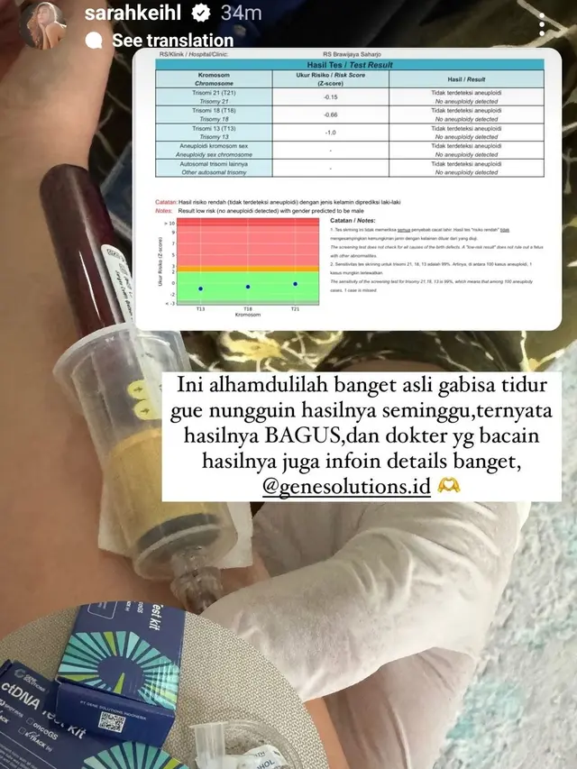 Sarah Keihl Hamil Anak Pertama