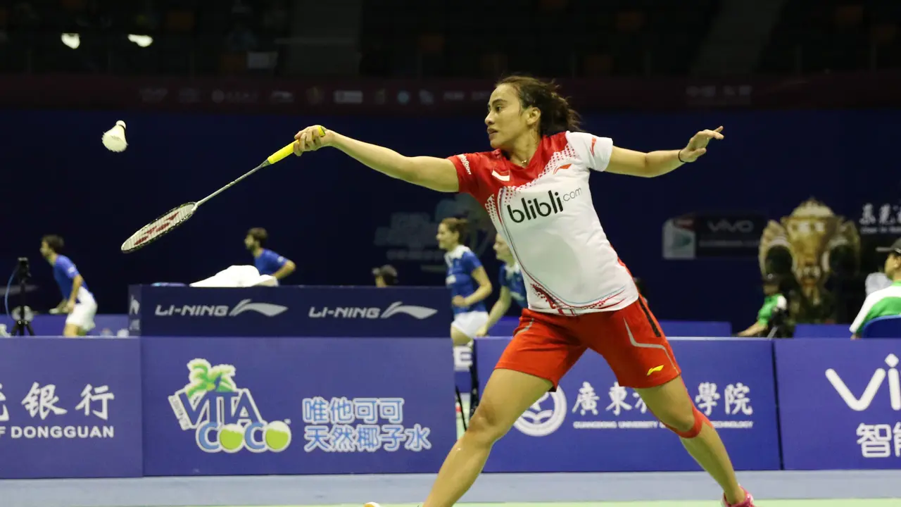 Tunggal putri Indonesia Bellaetrix Manuputty 