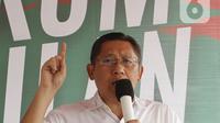 Diketahui, pada tahun 2012 tepatnya pada 9 Maret, Anas yang menjabat sebagai Ketua Umum Partai Demokrat sesumbar tentang kasus dugaan korupsi proyek olahraga Hambalang di Bogor. Dia mengklaim tidak menerima uang korupsi dari Hambalang. (merdeka.com/Arie Basuki)