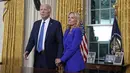 Pidato tersebut menjadi kesempatan pertama Biden kepada publik untuk mendengar langsung alasannya mundur dari pencalonan pada Pemilihan Presiden (Pilpres) AS. (Evan Vucci / POOL / AFP)