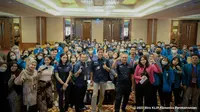 Kegiatan bertajuk &ldquo;G20 Campus Outreach: Fostering Global-Minded Indonesians&rdquo; di Hotel J.W. Marriott Medan, Jumat (27/5/2022). ( Sumber ekon.go.id )