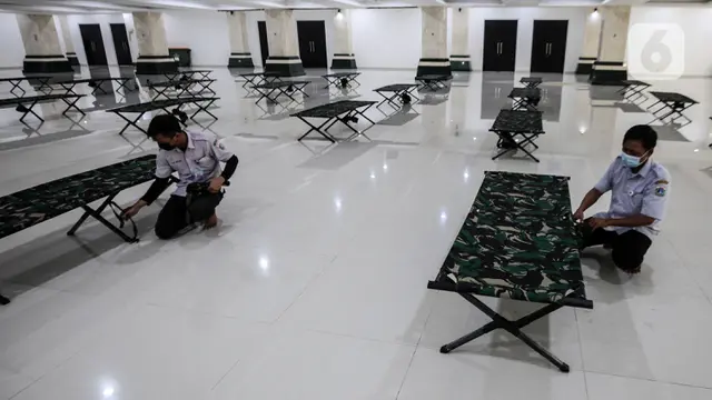 Aula Masjid jadi tempat penampungan sementara OTG
