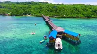 Dermaga Wisata Pulau Karampuang (Foto: Liputan6.com/Istimewa)