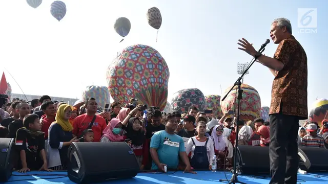 105 Peserta Ikuti Java Balon Festival di Pekalongan