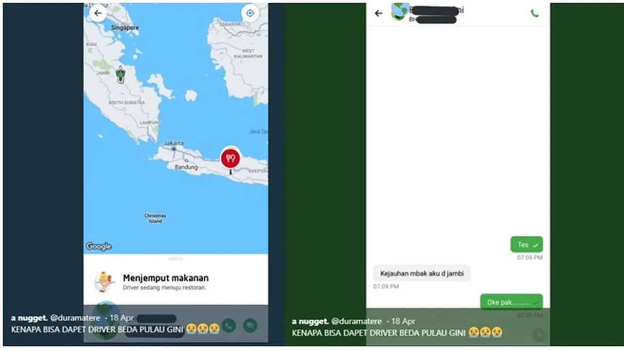 4 Curhatan Netizan Soal Order Via Ojek Online Tapi Dapat Driver Beda Pulau Ini Kocak Abis