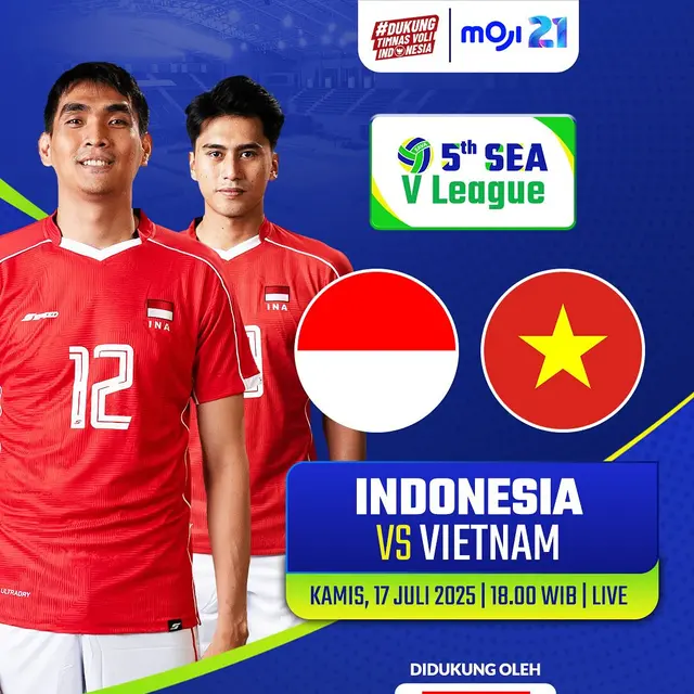 Timnas Voli Indonesia -  SEA V League 2025 - Bola Voli