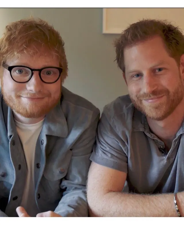 [Fimela] Pangeran Harry dan Ed Sheeran