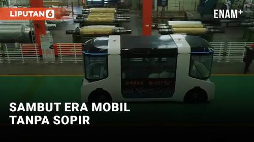 VIDEO: Canggih! Mobil Tanpa Sopir Berteknologi 5G