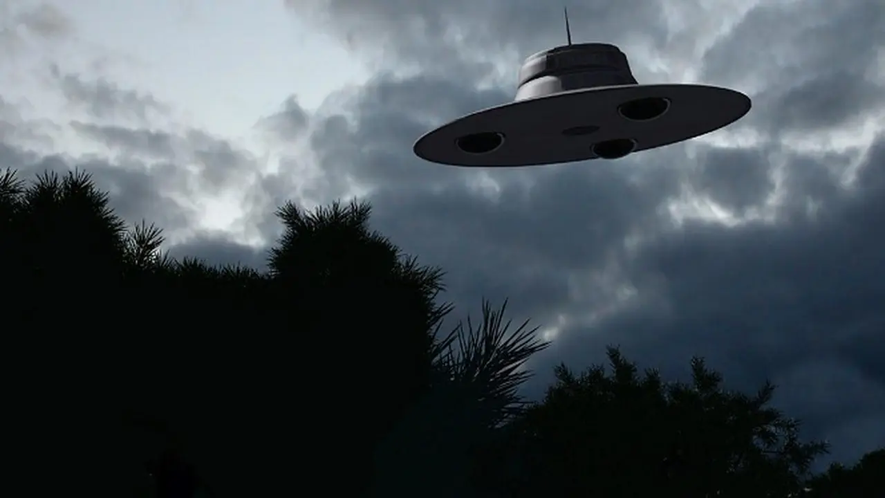 Ilustrasi UFO.