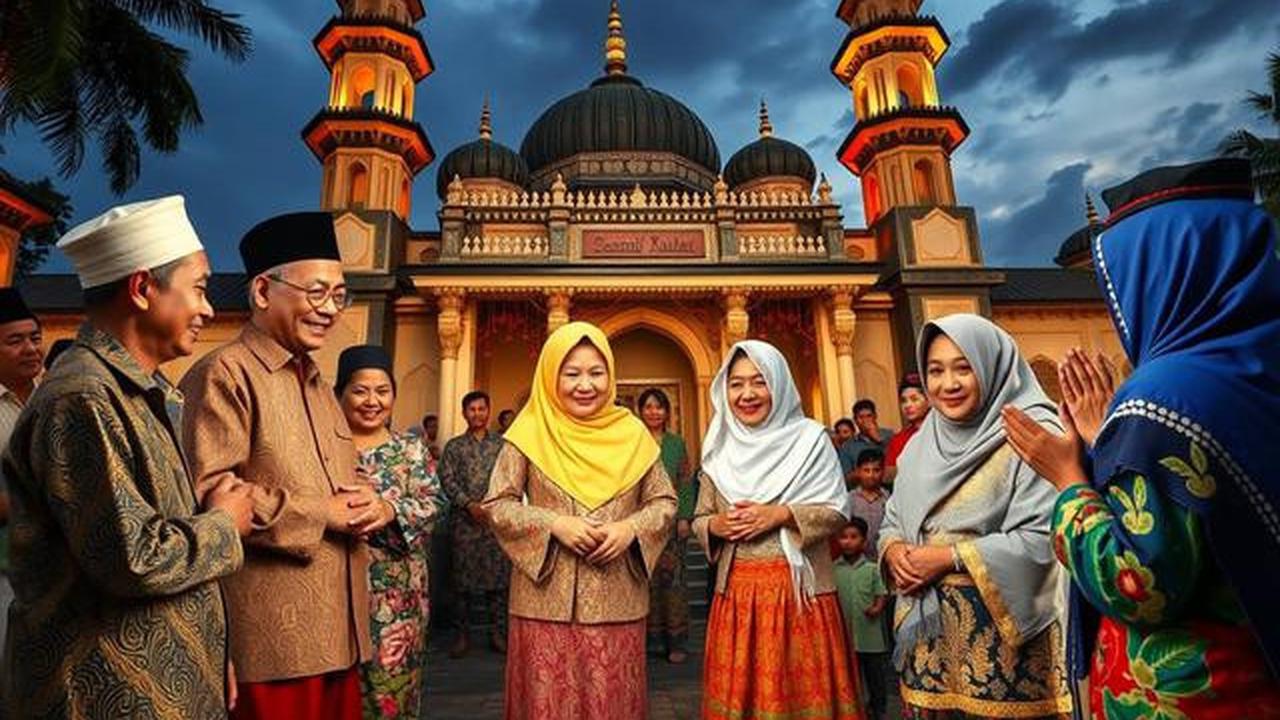 7 Tradisi Halal Bihalal Lebaran di Berbagai Wilayah Indonesia, Mulai Syawalan hingga Makan Bersama