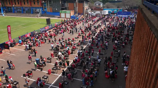 Suasana Braai Day di Afrika Selatan (AP/Alfonso Nqunjana)