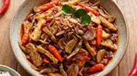 Sajian sambal goreng tahu tempe teri medan (Gemini AI)