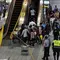 Serangan pisau di subway Taiwan. (AFP)