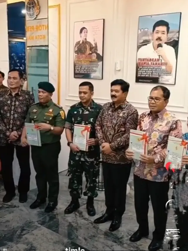Menteri ATR/Kepala BPN, Hadi Tjahjanto bersama Forkopimda Makassar (Liputan6.com/Ahmad Yusran)