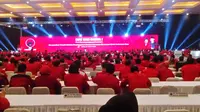 JI Expo Kemayoran Memerah Jelang Pembukaan Rakenas I PDIP