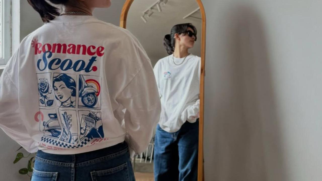 Penampilan streetwear Sintya Marisca