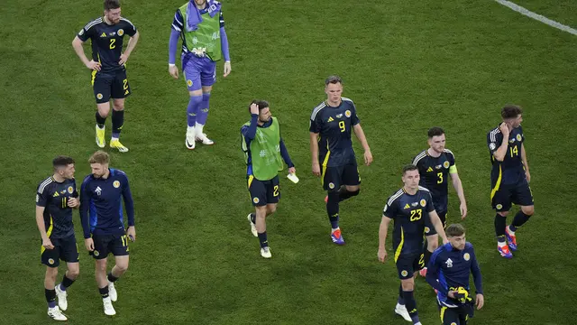 FOTO Timnas Skotlandia