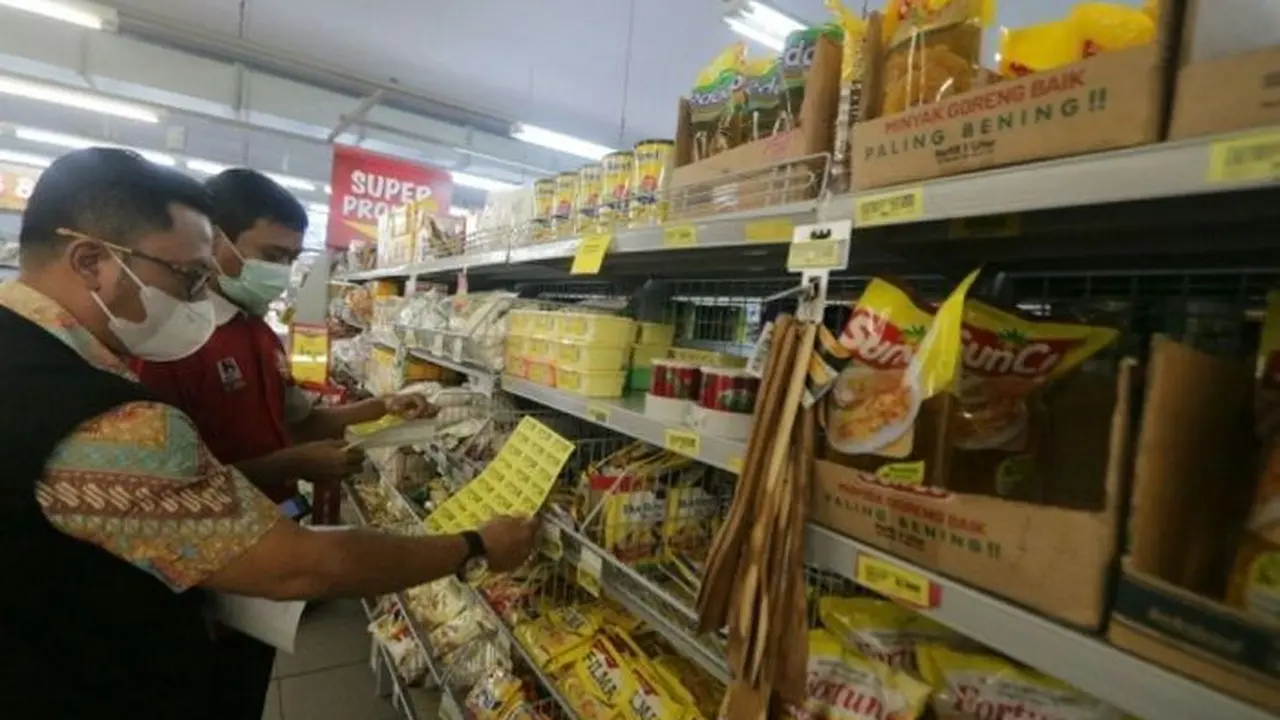 Pengecekan disalah satu supermartket di wilayah Jawa Tengah