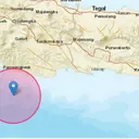 Gempa M4,2 di Laut Barat Daya Pangandaran