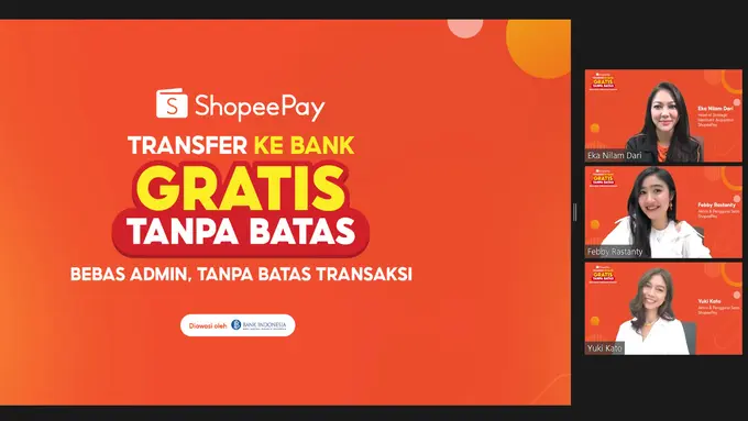 Shopeepay Luncurkan Fitur Transfer Bebas Admin