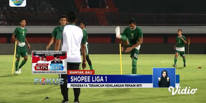 Persebaya Surabaya Terancam Tidak Diperkuat 5 Pemain Andalan di Shopee Liga 1