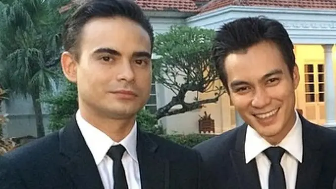 [Fimela] Potret Baim Wong dan Ashraf Sinclair