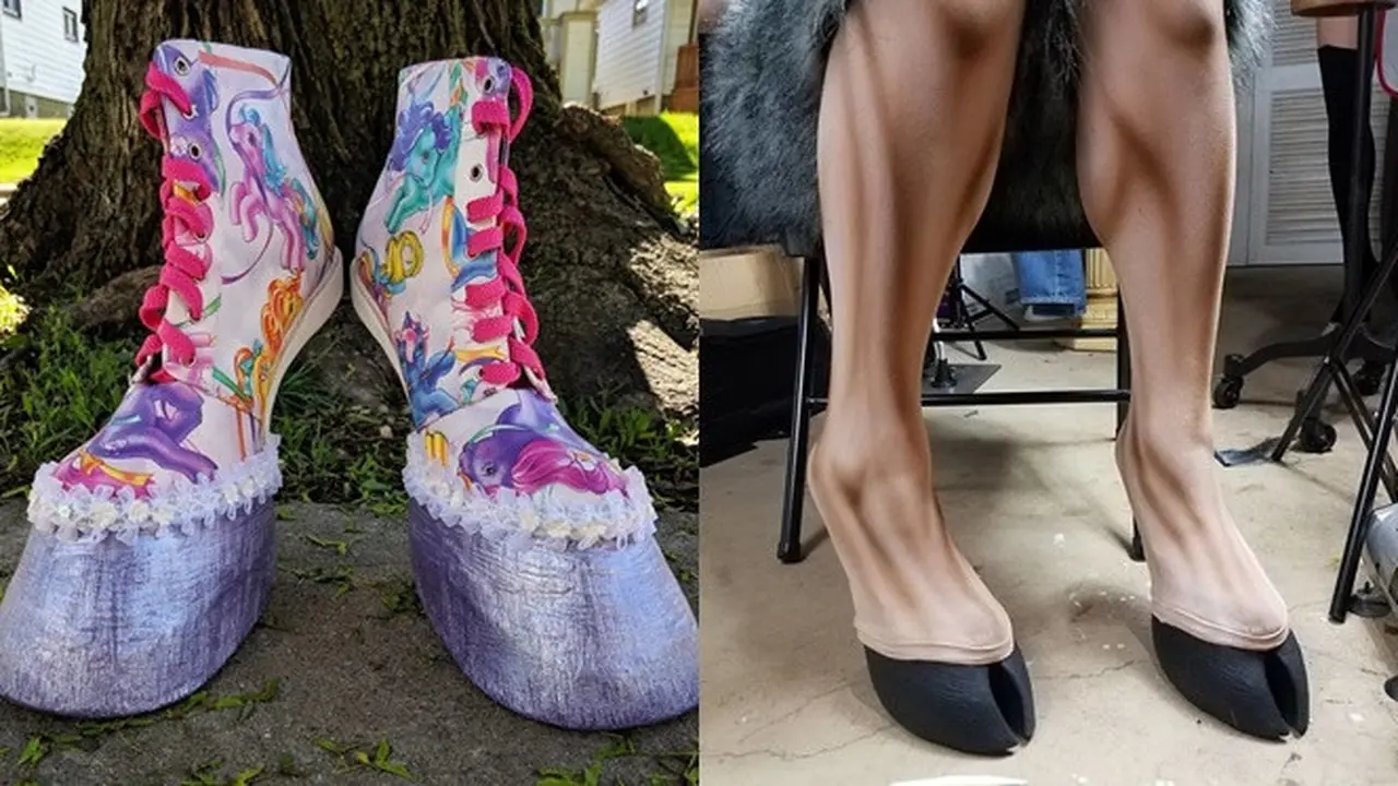 Wanita Ini Bikin Sepatu Berbentuk Kaki Hewan, 6 Karyanya Bikin Takjub