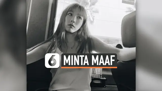 VIDEO: Taeyeon SNSD Minta Maaf di Instagram, Penggemar Khawatir