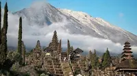 Gunung Agung di Bali. (dok.Instagram @dolanbareng_id/https://www.instagram.com/p/BscWVfPFMHX/Henry)