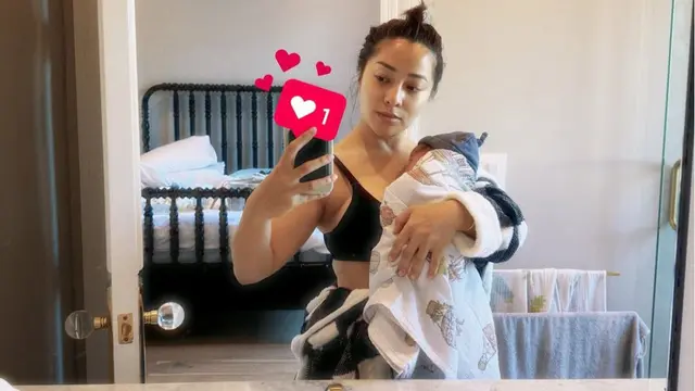 Nikita Willy dan Indra Priawan Rayakan Sebulan Kelahiran Anak Kedua, Penuh Momen Bahagia (credit: instagram.com/nikitawillyofficial94).