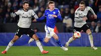 Leicester City jaga peluang lolos ke 32 besar Liga Europa usai kalahkan Legia Warsawa (AFP)