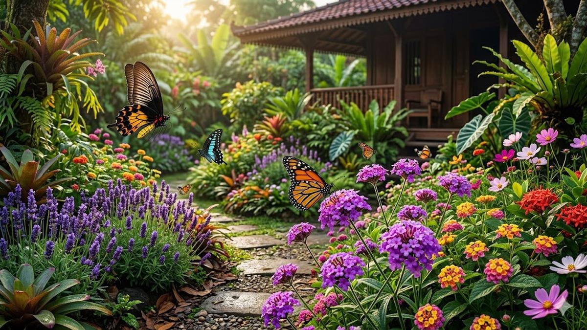 Cara Mengundang Kupu-Kupu Datang ke Kebun, Panduan Lengkap Menciptakan Taman yang Indah