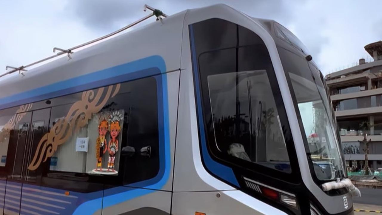 Mengenal Autonomous Rail Transit (ART), Kereta Tanpa Rel yang Beroperasi di IKN Bulan Ini