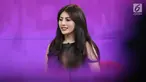 Model ‎Widuri Agesty saat menjadi bintang tamu dalam acara Dear Haters di Liputan6.com, SCTV Tower, Jakarta, Kamis (11/9). Widuri Agesty melaporkan beberapa akun di media sosial atas dugaan pencemaran nama baik dan fitnah. (Liputan6.com/Fatkhur Rozaq)