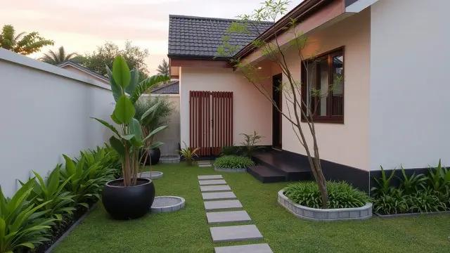 10 Inspirasi Taman Rumput Tanpa Perawatan Ribet, Cocok untuk Halaman Kecil