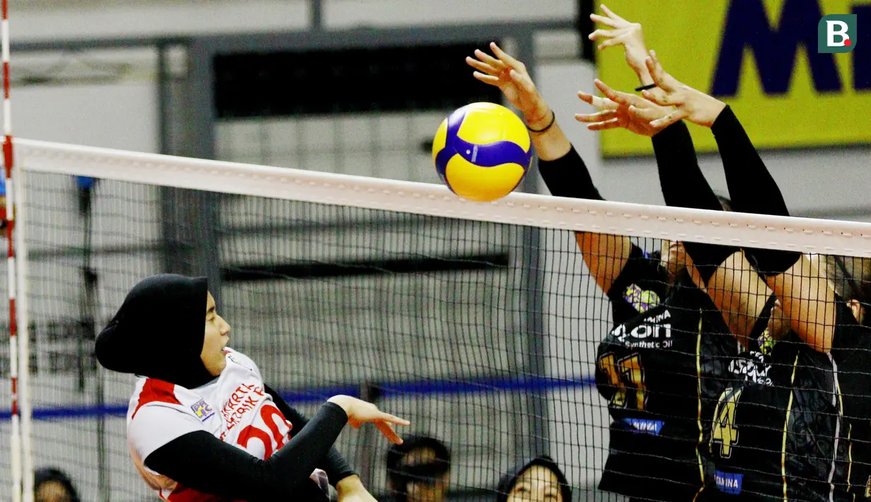 Hasil ini juga melanjutkan tren positif Jakarta Pertamina Fastron dengan berhasil meraih 3 kemenangan beruntun. (Bola.com/M Iqbal Ichsan)