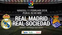 La Liga_Real Madrid Vs Real Sociedad (Bola.com/Adreanus Titus)