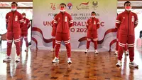 Pengukuhan dan pelepasan atlet Indonesia yang akan berjuang di Paralimpiade Tokyo 2020 oleh Menteri Pemuda dan Olahraga, Zainudin Amali, yang digelar secara virtual, Sabtu (14/8/2021). (Istimewa)