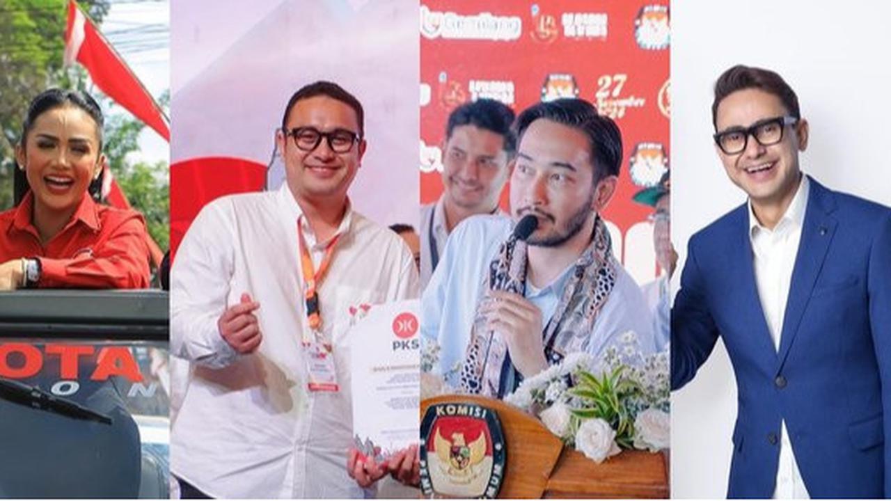 Deretan Artis Jajal Peruntungan di Pilkada 2024, Pedangdut sampai Pelawak