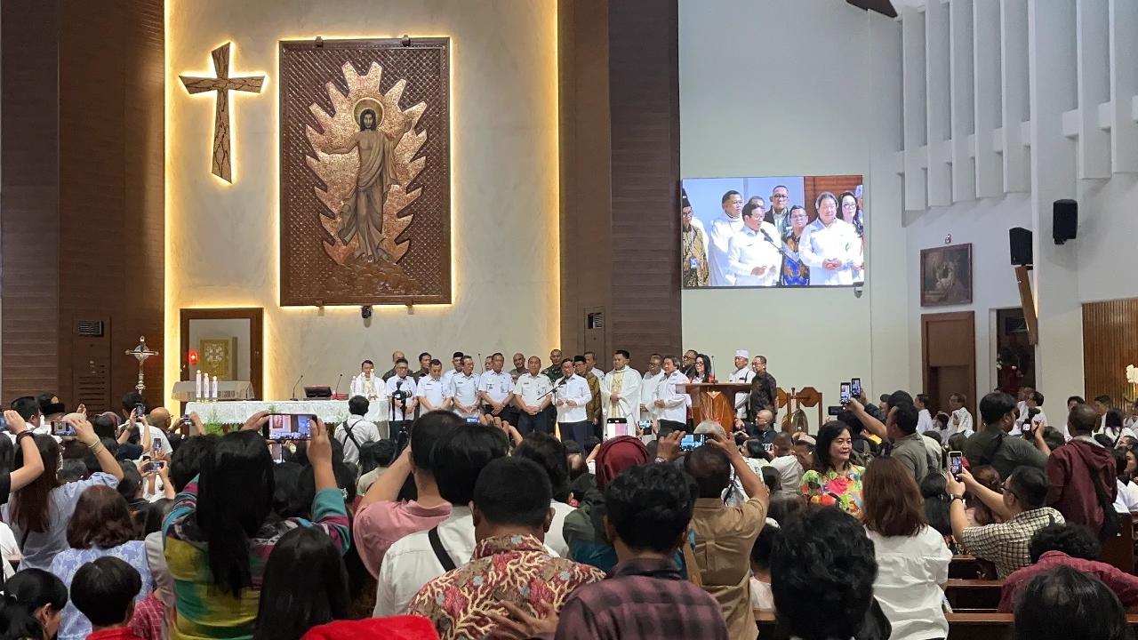 Pramono Ajak Umat Kristiani Rayakan Natal dengan Hati Penuh Empati dan Doa ke Korban Bencana Sumatra