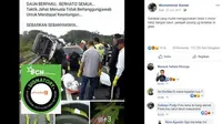 [Cek Fakta] Hoaks Daun Berpaku Jadi Penyebab Kecelakaan