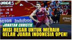 Jonatan Christie menargetkan gelar Indonesia Open 2026 di Istora GBK, Jakarta, 2–7 Juni, demi menuntaskan penasaran setelah belum pernah juara. Persaingan ketat jadi tantangan, namun Jojo siap tampil maksimal.