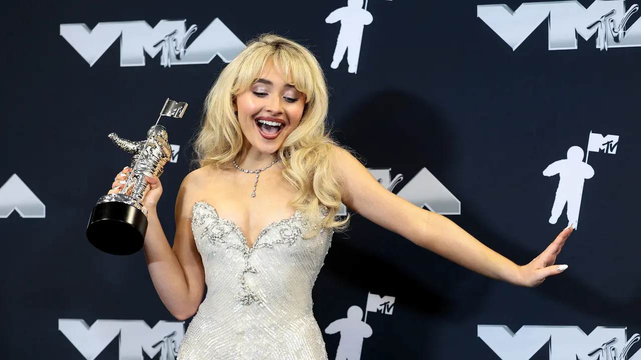 Sabrina Carpenter saat hadir di MTV Video Music Awards (VMA) 2024