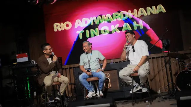 Peluncuran album Rio Adiwardhana.