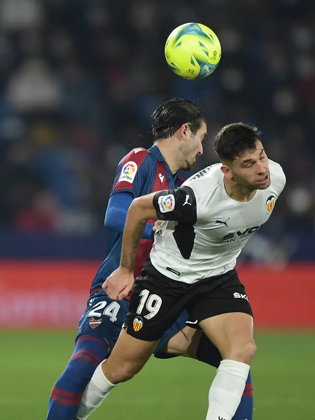 Valencia Tekuk Tuan Rumah Levante 4-3